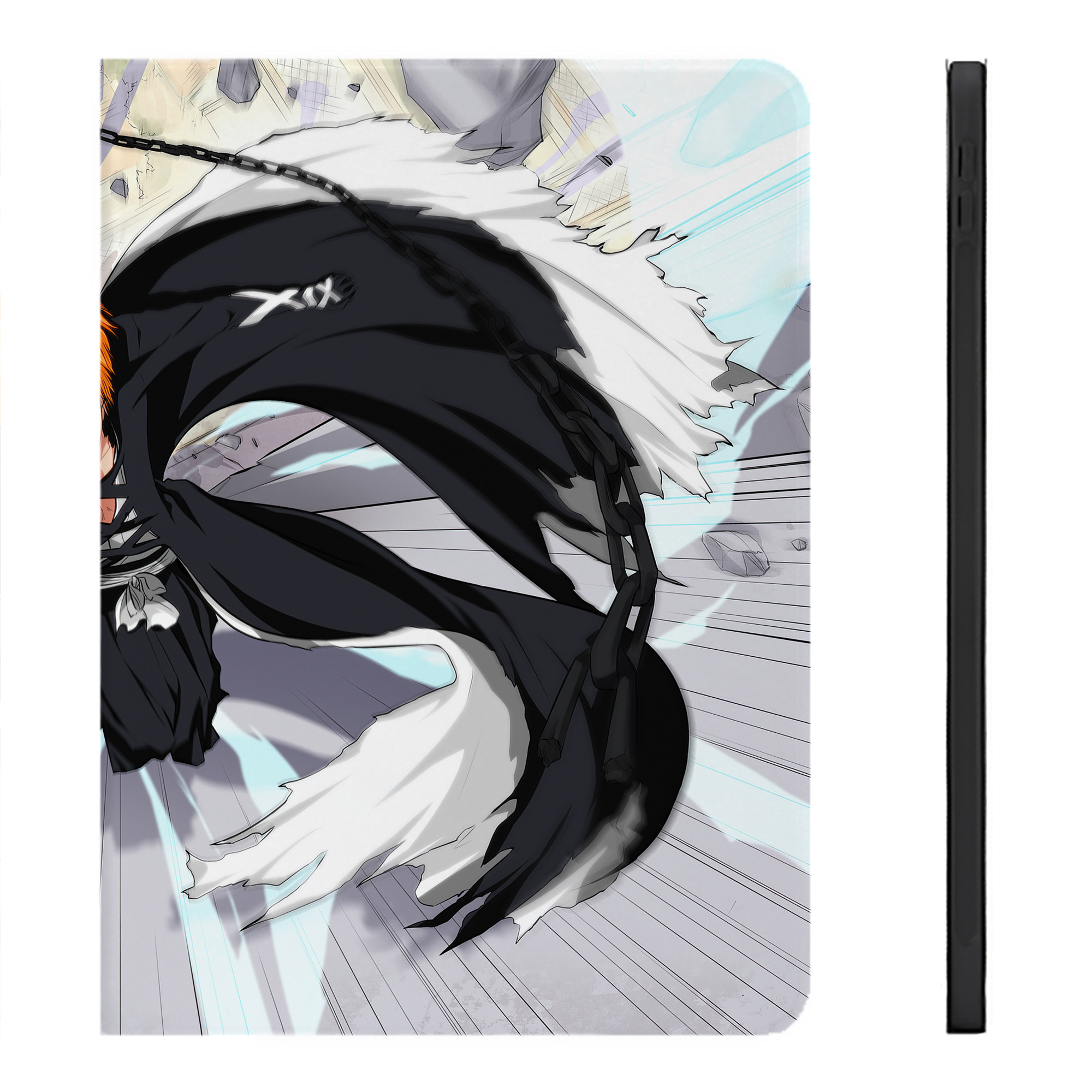 （画像用） ブリーチ BLEACH IPadケース ペンホルダー付き ブックスタイルデザイン